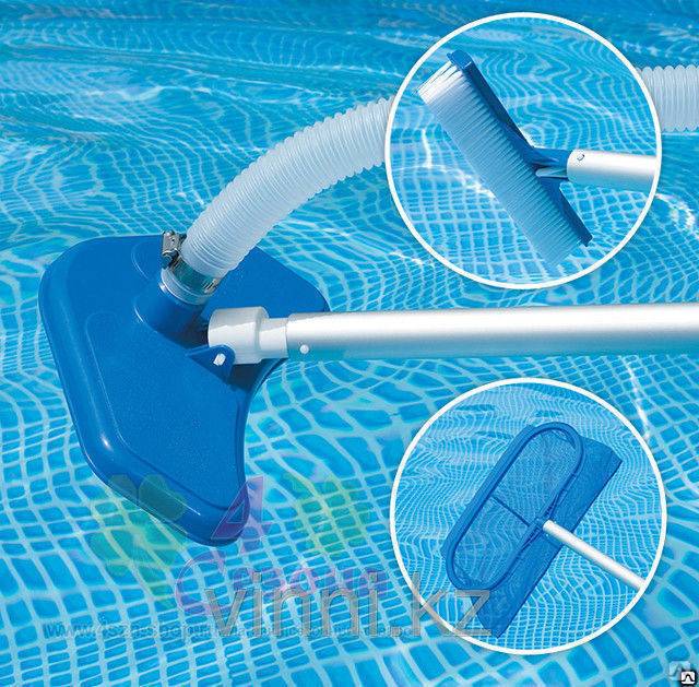 Пылесос для бассейна intex: как подключить к фильтру, ручной вакуумный водный робот для чистки