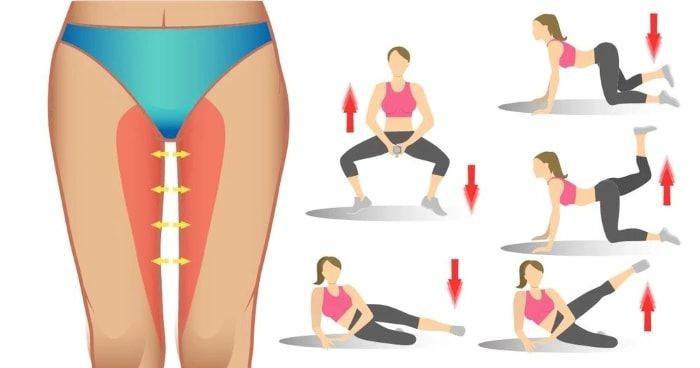 Упражнения для похудения  и подтяжки ног, ляшек и бедер. пошаговая инструкция для мужчин и женщин