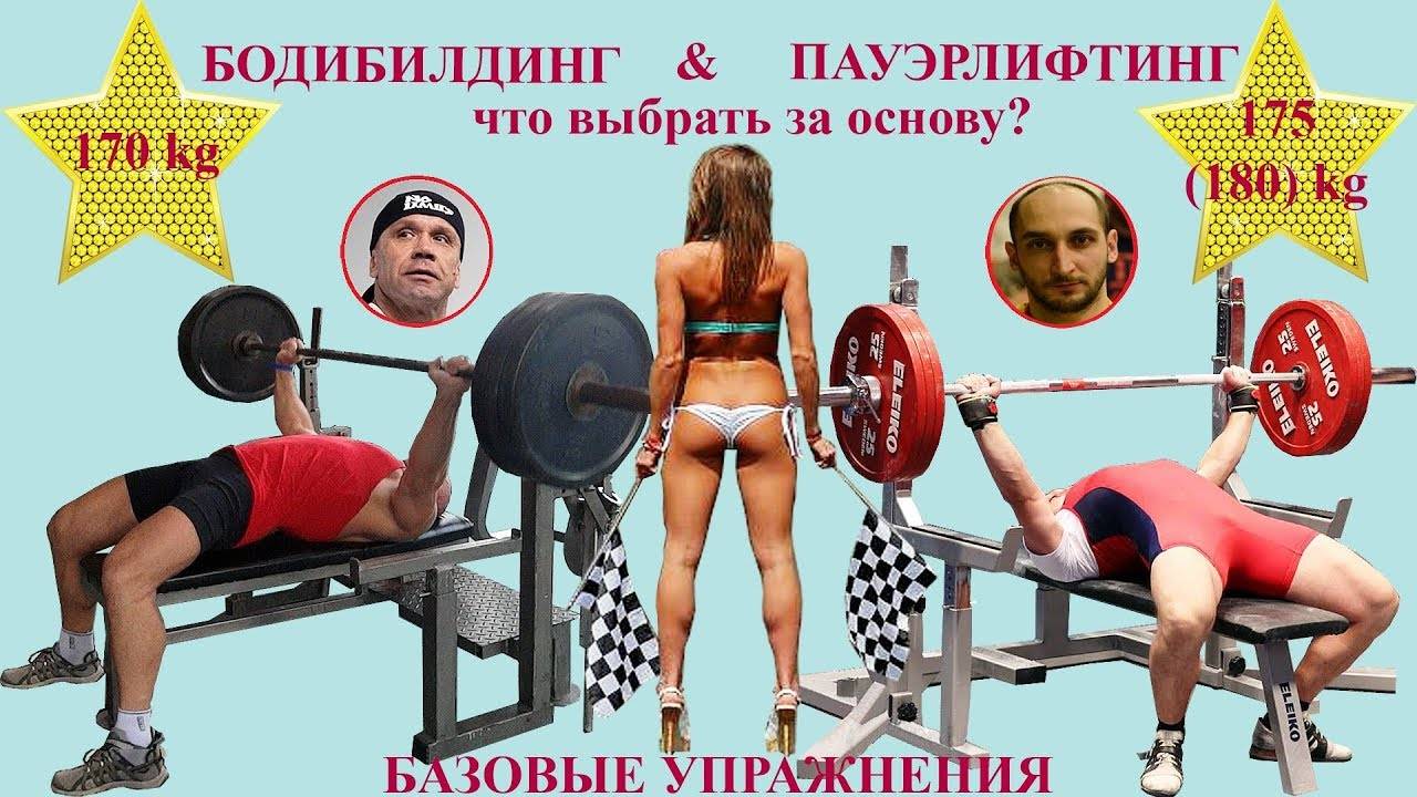 Что лучше для здоровья пауэрлифтинг или бодибилдинг. главные отличия бодибилдинга и пауэрлифтинга. суть и отличия бодибилдинга
