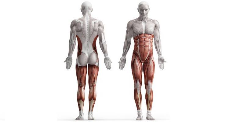 Какие мышцы задействованы во время бега ?