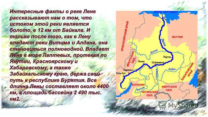 Река лена - по-сибири