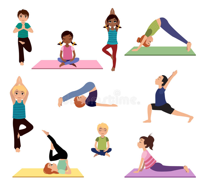 5 упражнений йоги для детей