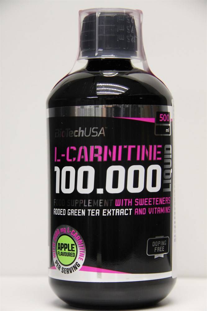 L-carnitine 100.000 от biotech: описание и состав