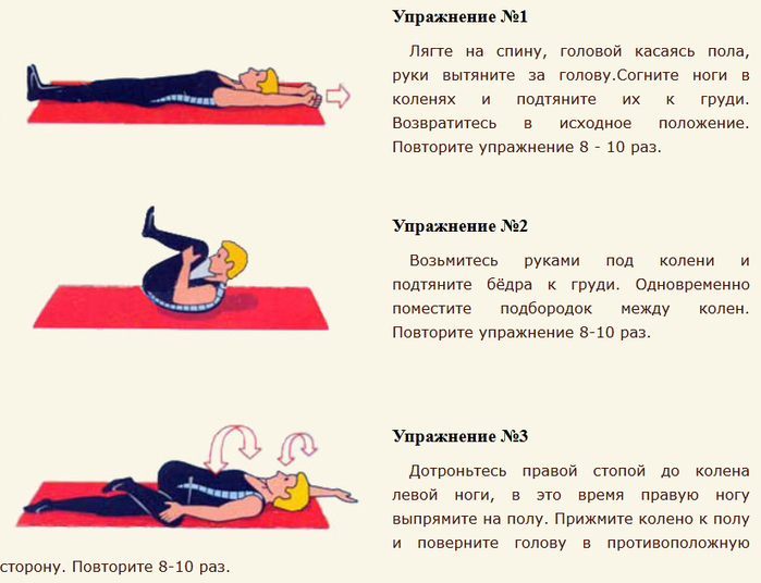Упражнения для укрепления спины для детей