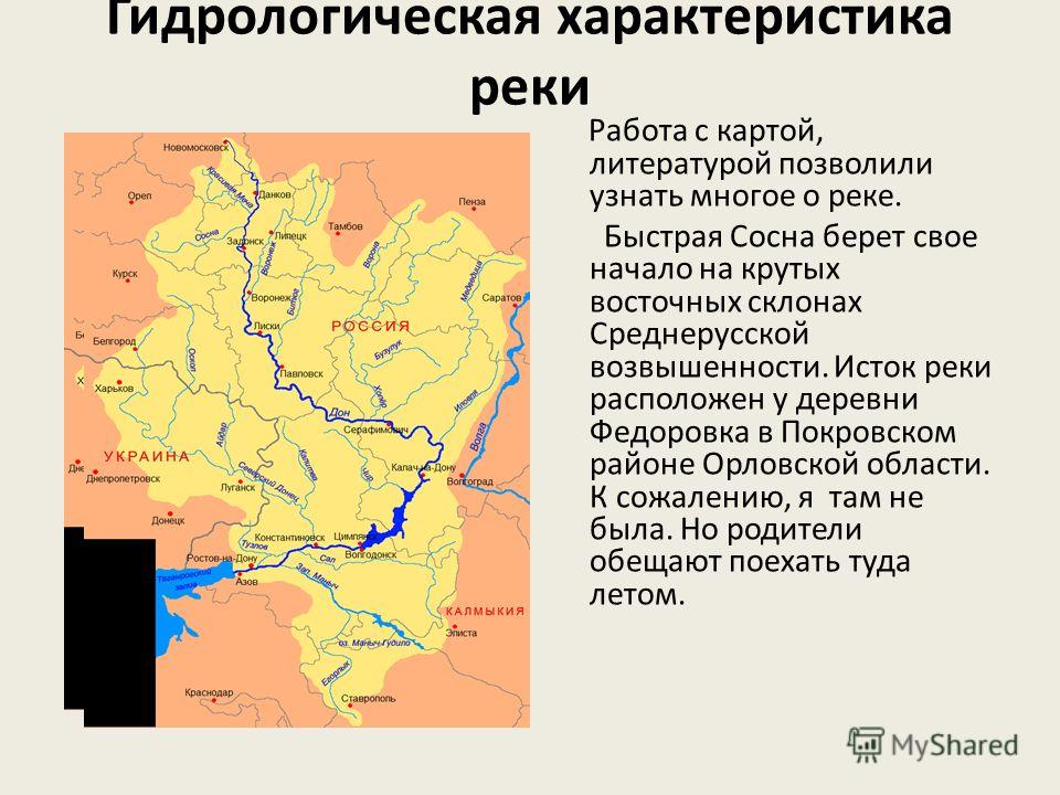 Река дон: где находится на карте, фото, длина, притоки, города, исток, куда впадает