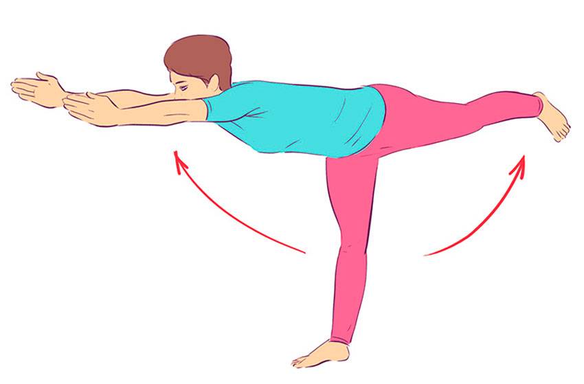 Упражнения лодочка (супермен): принципы выполнения лежа на спине и животе