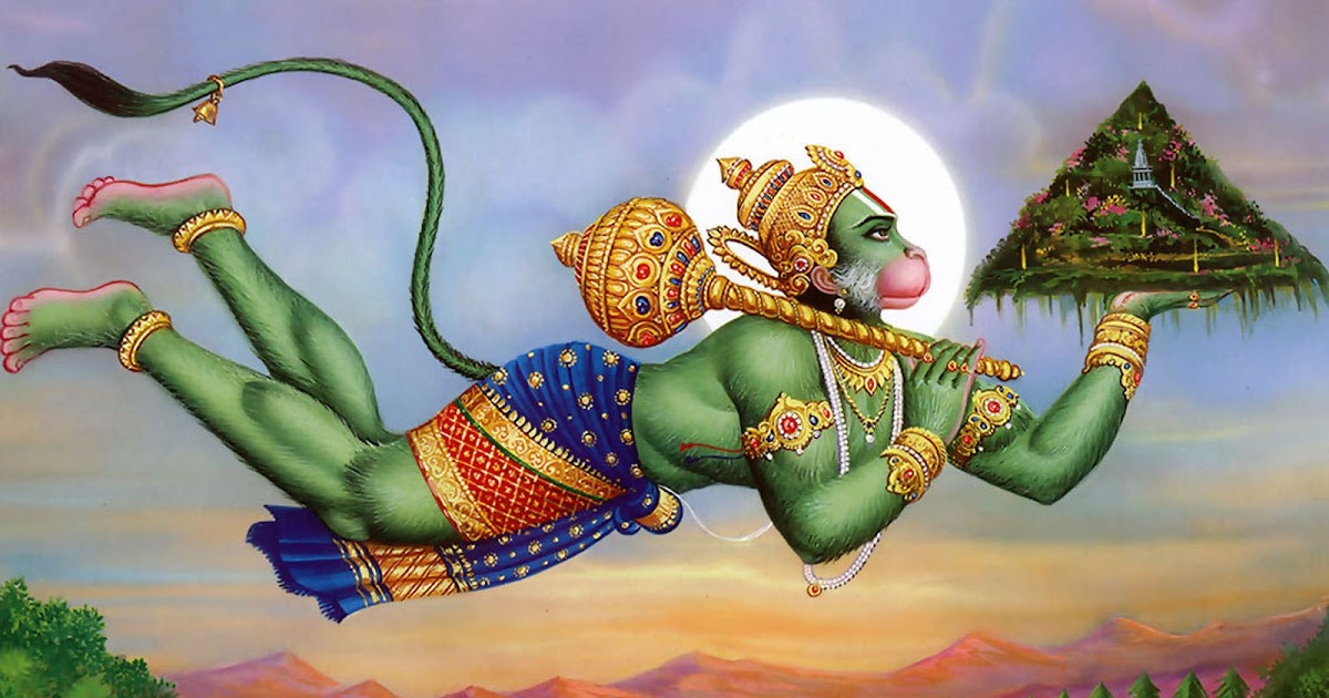 Один из самых известных богов в индии – обезьяноподобный хануман