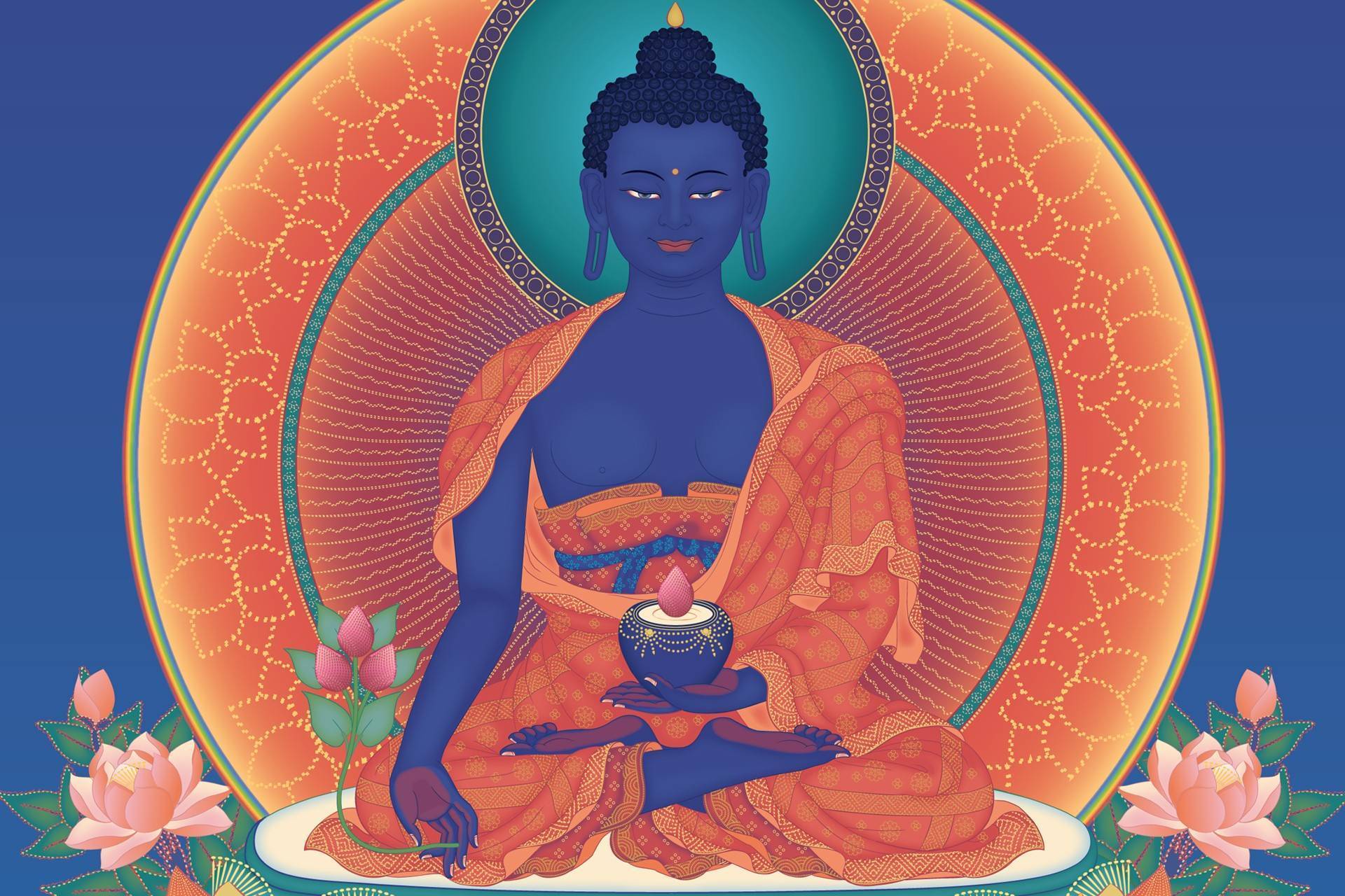 Будда медицины - одно из воплощений просветленного