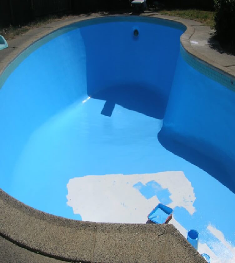 Краски для окрашивания бассейнов: на улице и внутри дома