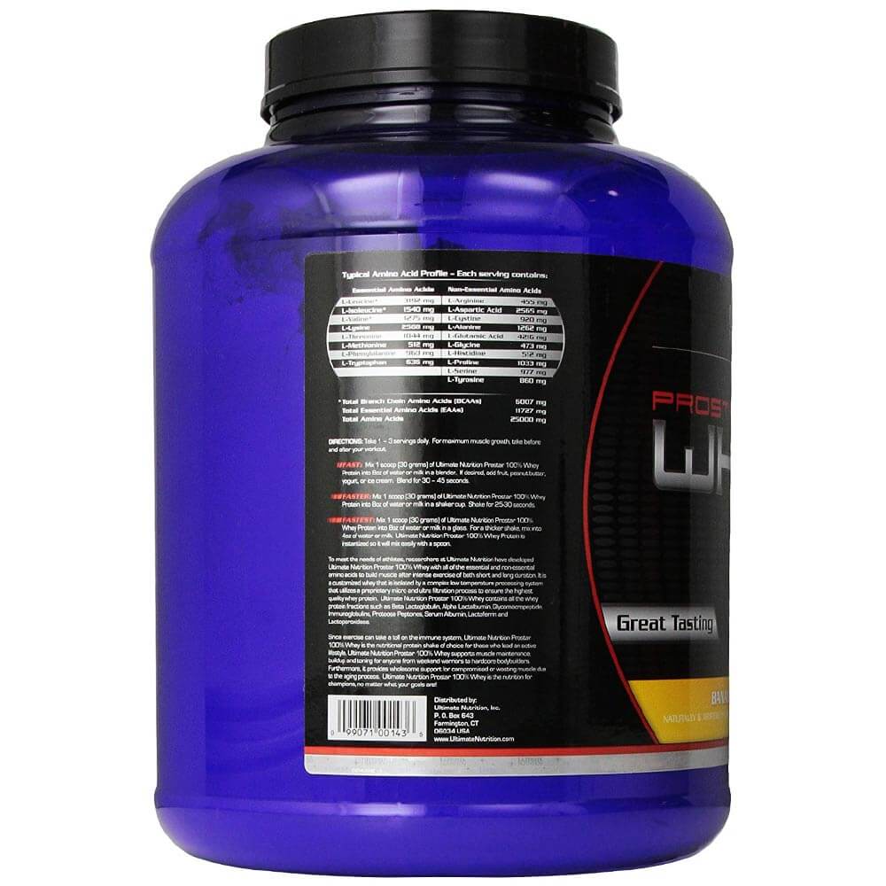 Prostar 100% whey protein 2390 гр. 5.28lb (ultimate nutrition)