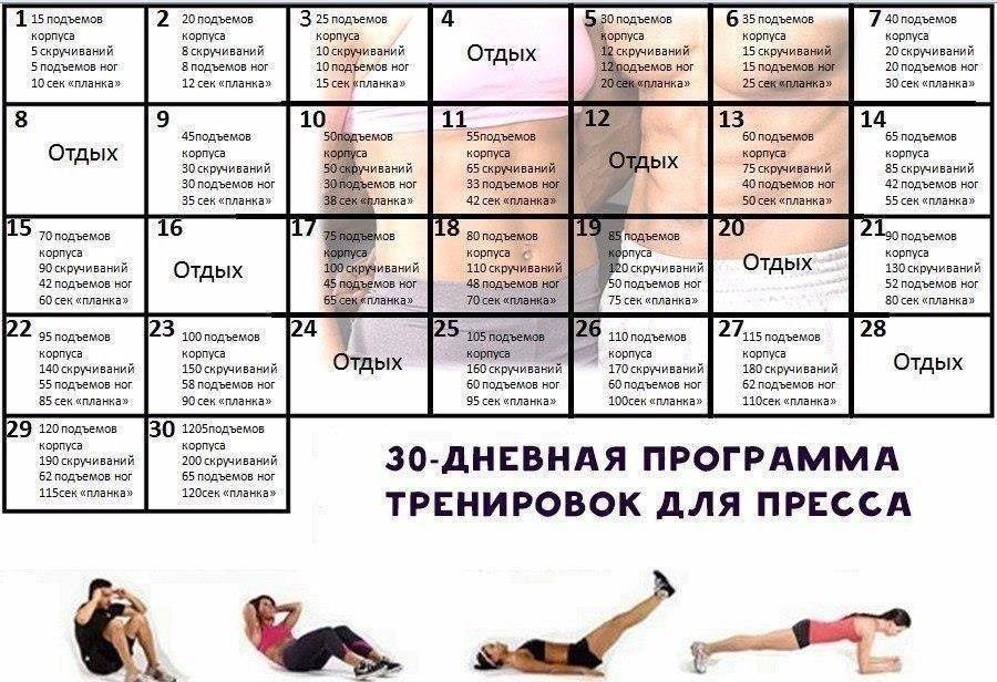 Тренировки для начинающих в домашних условиях для похудения: 50 упражнений + план на 5 дней