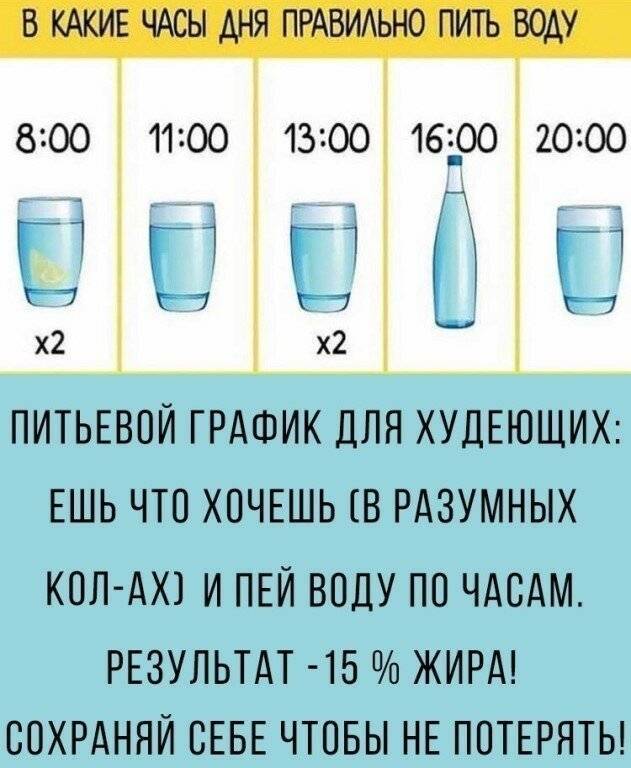 Сколько нужно пить воды в день? - форма