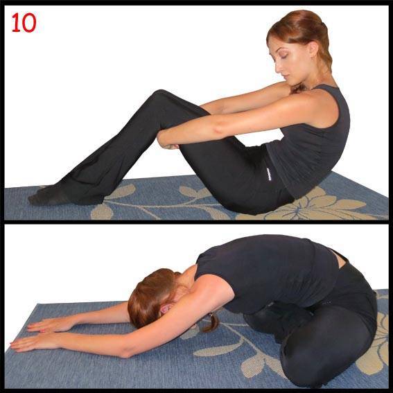 Комплекс упражнений на растяжку мышц спины и вытяжение позвоночника. часть 1