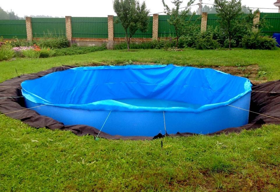 Как правильно установить круглый каркасный бассейн