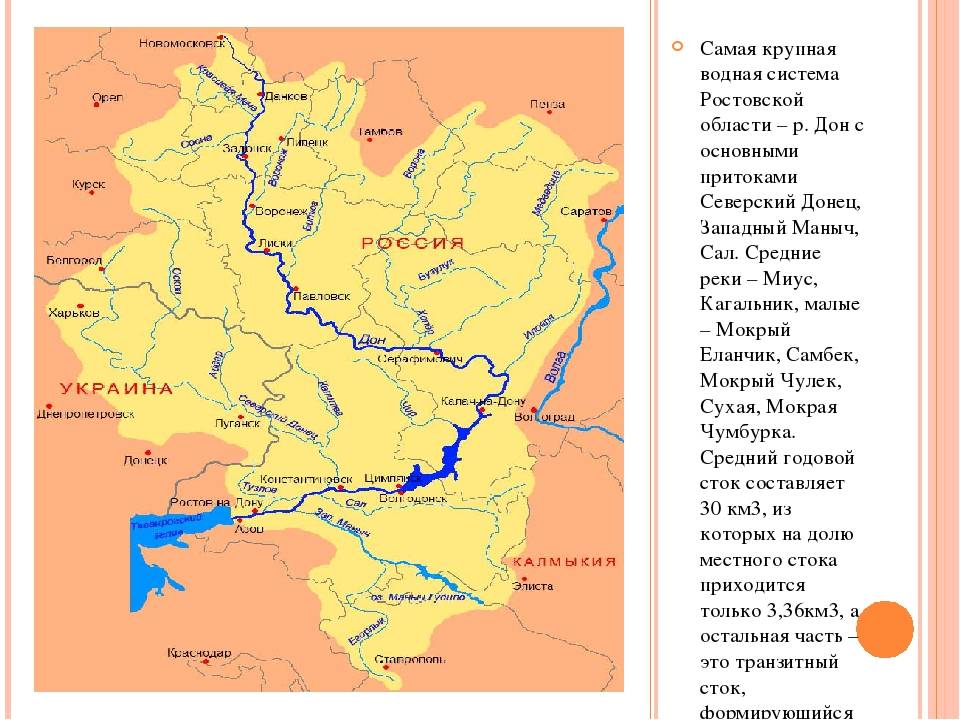 Река дон: где находится на карте, фото, длина, притоки, города, исток, куда впадает