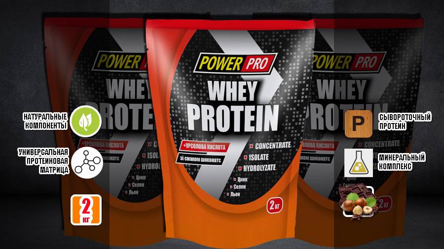 Power pro - украинский бренд спортивного питания