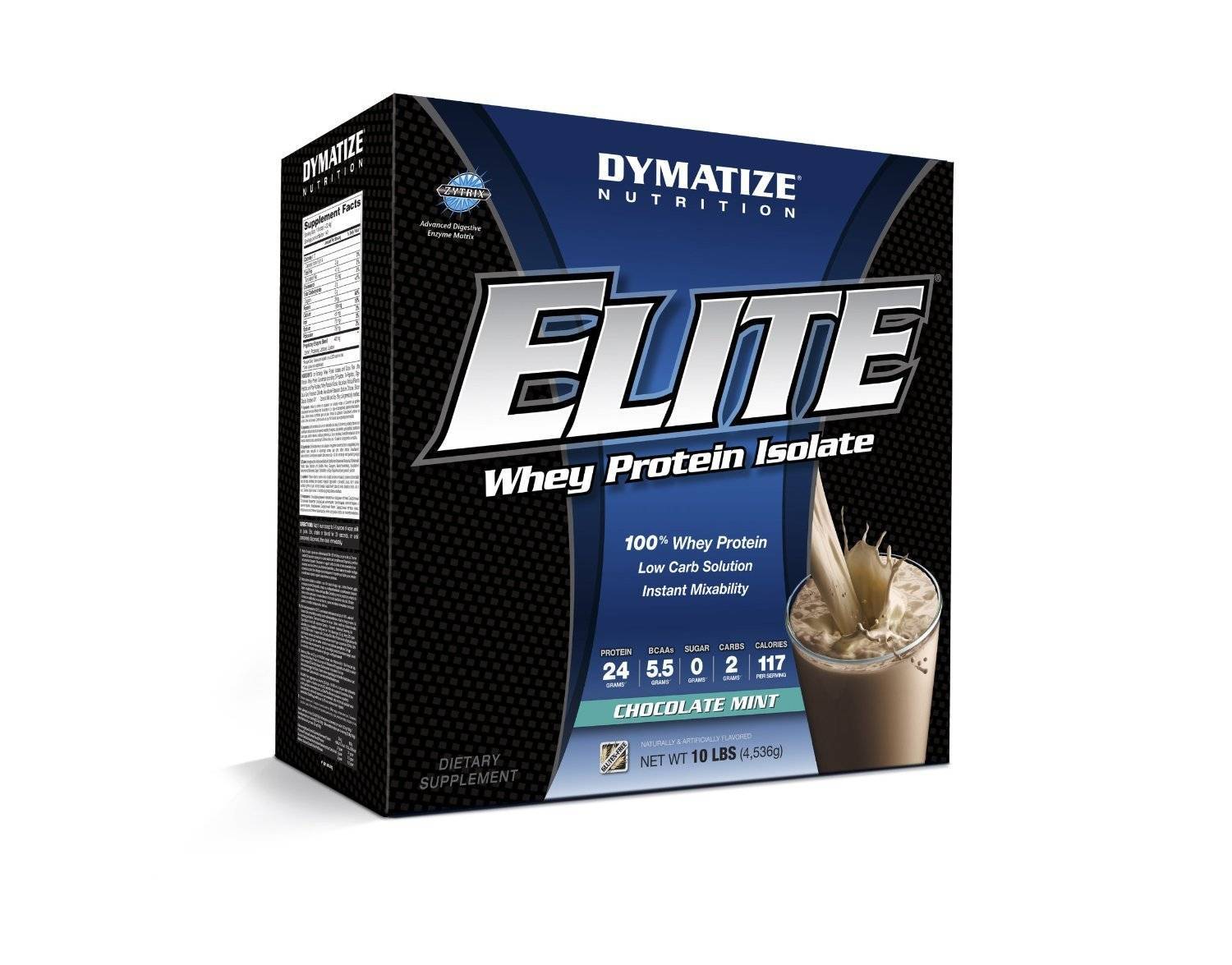 Elite 100% whey protein от dymatize nutrition