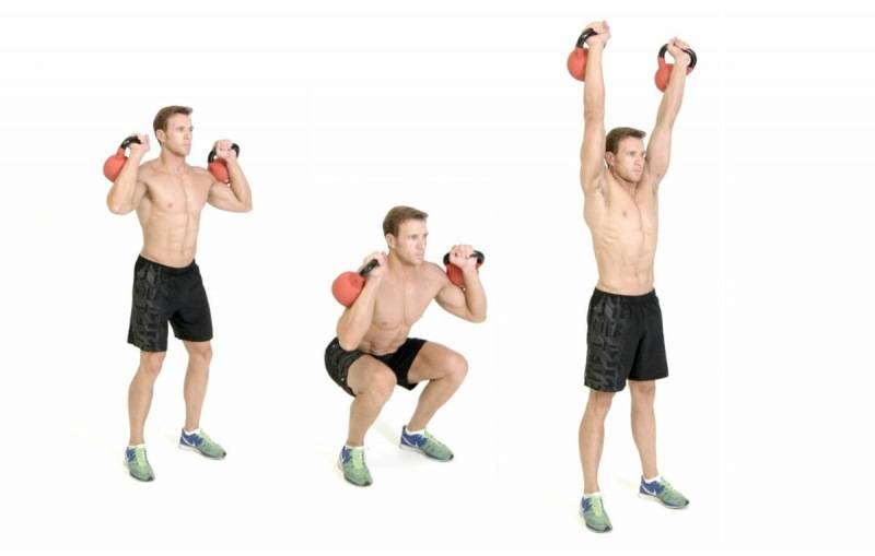 Упражнения с гирей на плечи, грудь и руки – базовый курс. как накачать грудные мышцы при помощи гири