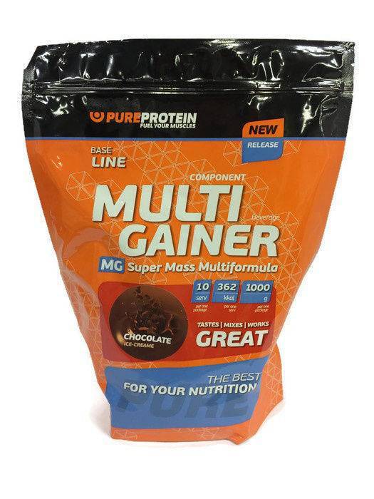 Multi gainer pureprotein или мультикомпонентный гейнер