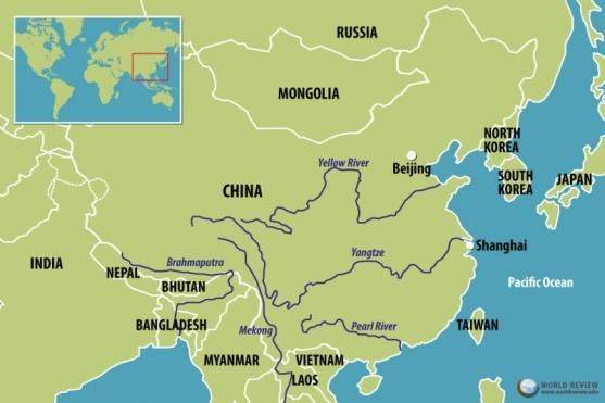 Река янцзы: история, характеристика, маршрут, притоки, флора