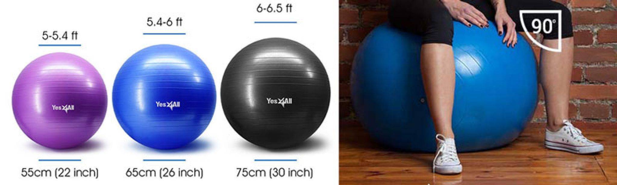 Как выбрать фитбол: подбираем гимнастический мяч для беременных и грудничков по росту и весу