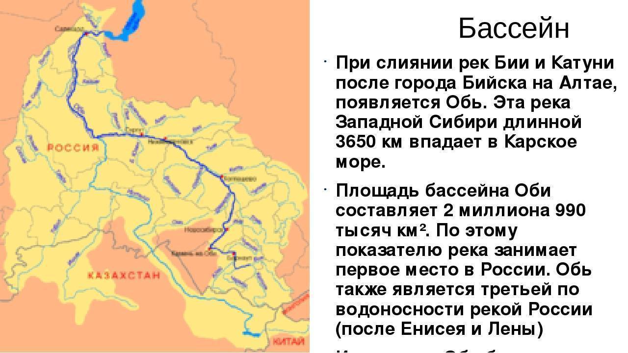 Реки в новосибирске: обь и другие крупные реки города, обь на карте новосибирска