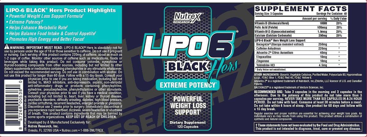 Lipo-6 black hers nutrex