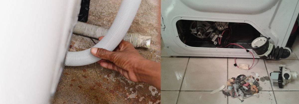 Чистка шланга стиральной машины своими руками