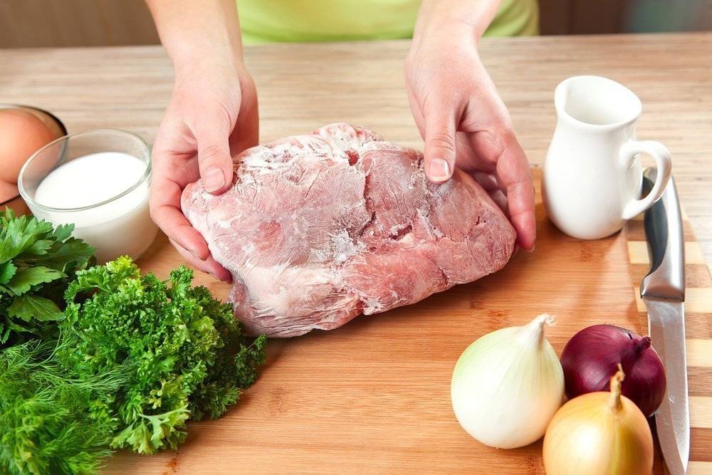 Как разморозить мясо - wikihow
