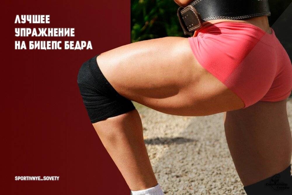 Как накачать задние мышцы бедра (бицепс): комплекс эффективных упражнений