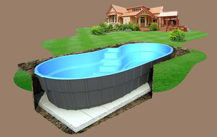 Правила установки надувных, каркасных и стальных бассейнов на даче
