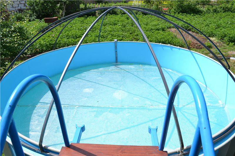 Полипропиленовый бассейн: установка своими руками - два варианта