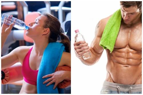 Можно ли пить воду после тренировки?