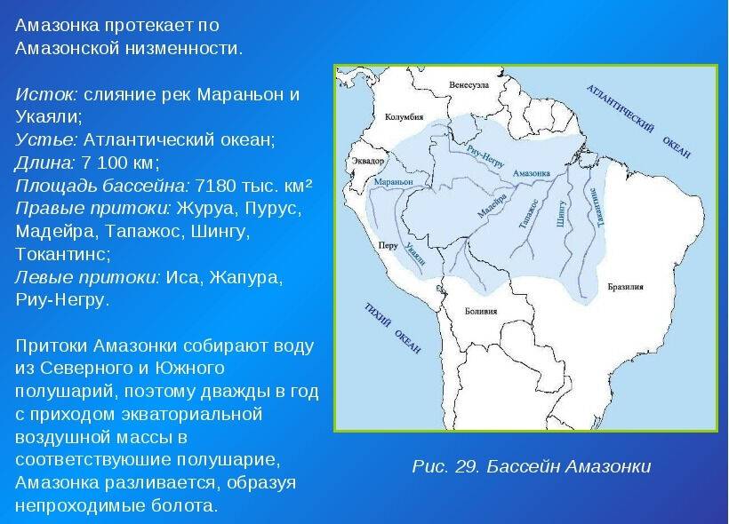 Крупнейшие притоки амазонки. Речная система реки Амазонка на карте. Амазонская низменность на карте Южной Америки. Амазонская низменность на контурной карте. Исток амазонки Южной Америки.