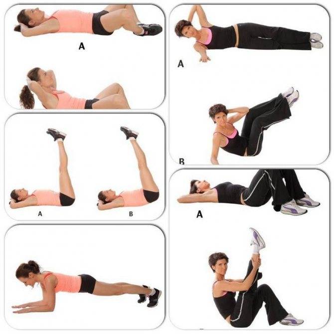 Упражнения для пресса. 10 самых лучших упражнений для мышц живота.