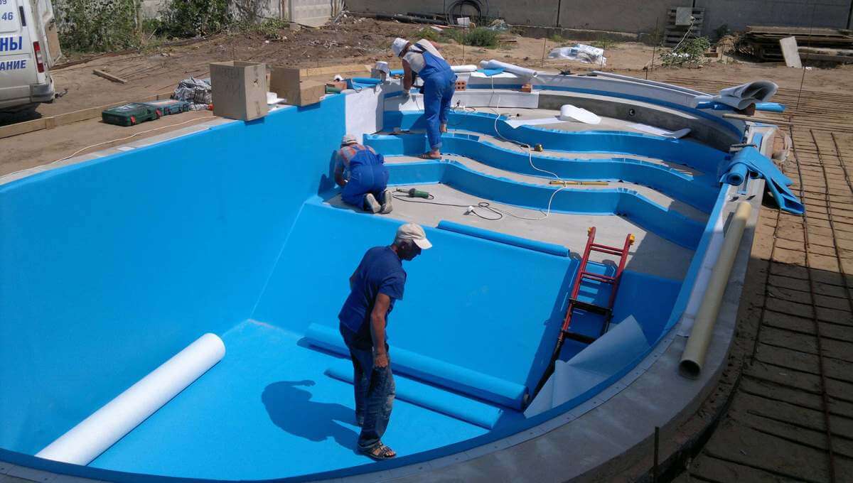 Как просто и недорого сделать акриловый (композитный или полипропиленовый) бассейн на даче