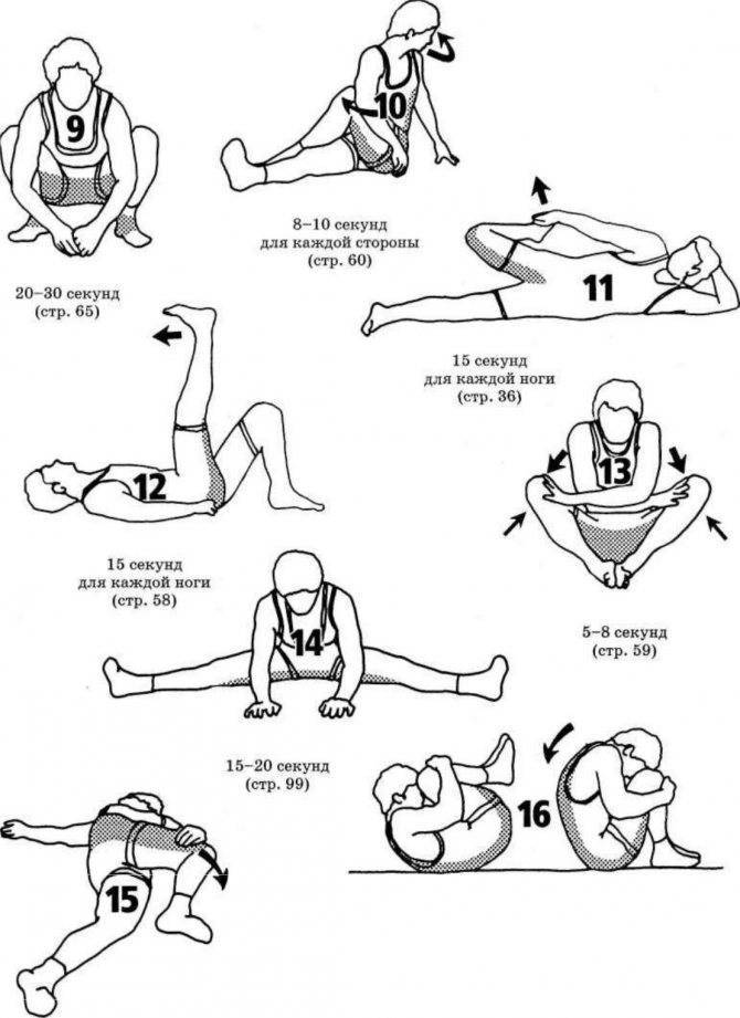 Упражнения для гибкости тела для начинающих в домашних условиях