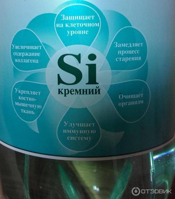 Список лучшей минеральной воды с содержанием кремния