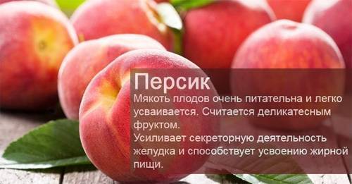 Персик: его калорийность, полезные и вредные свойства для организма