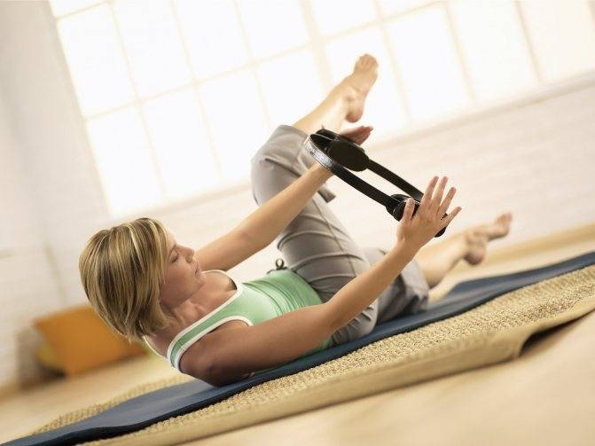 Кольцо для пилатеса: эффективные упражнения для спины и талии