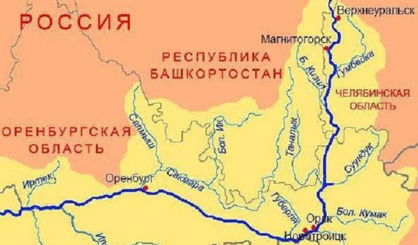 Где начало урала. Бассейн реки Урал на карте. Карта реки Урал в Оренбургской области. Река Сакмара на карте Оренбургской области. Река Сакмара Оренбург на карте.