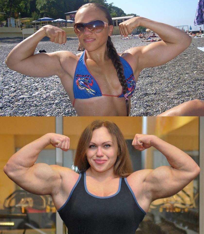 Наталья амазонка до и после фото