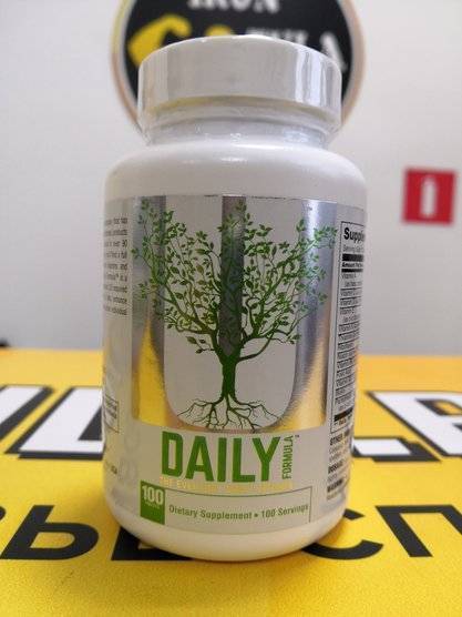 Universal nutrition daily formula - 100 tablets