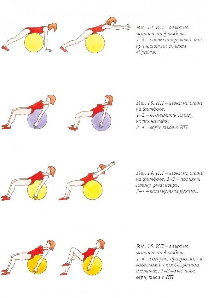 Самые эффективные упражнения на фитболе для похудения: комплекс и техника выполнения
