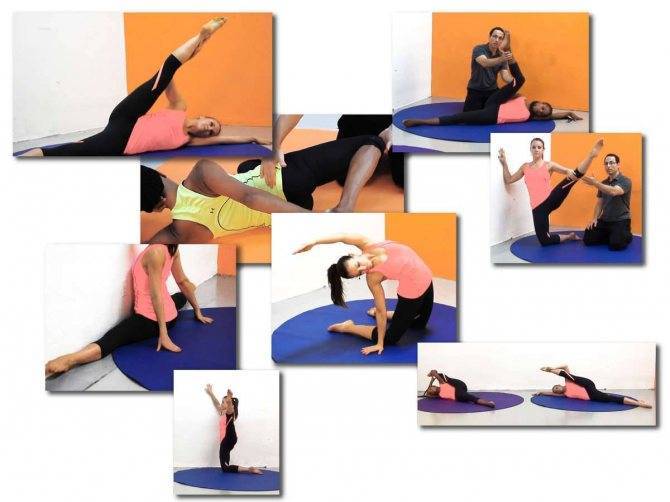 Упражнения для растяжки основных мышц тела. фитнес для танцоров.