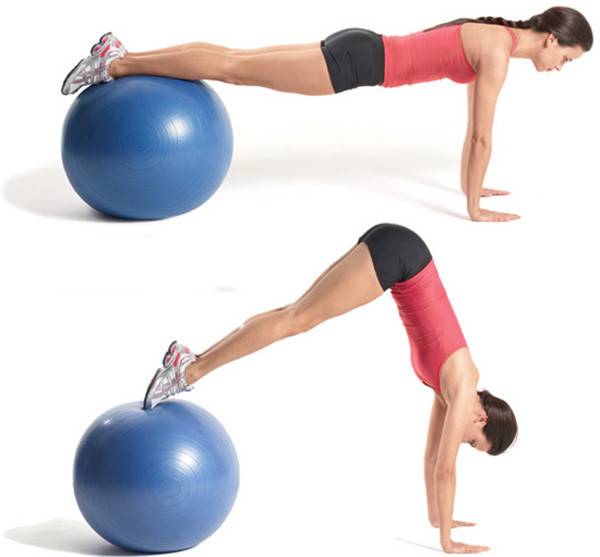Упражнения для спины на фитболе: занятия с мячом для позвоночника и правильной осанки