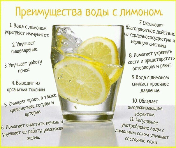 Вода с лимоном: польза и вред для здоровья, рецепты приготовления