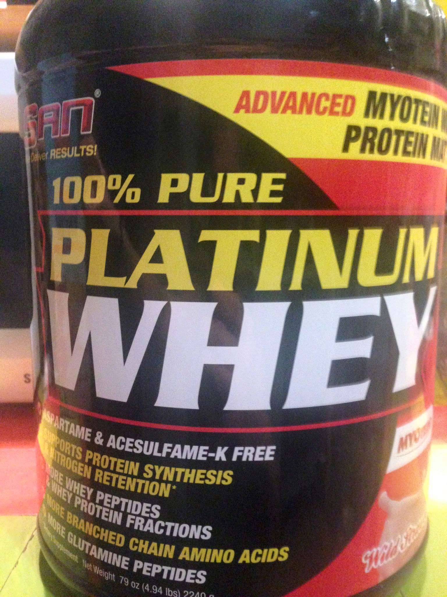100% pure platinum whey от san: как принимать протеин, отзывы