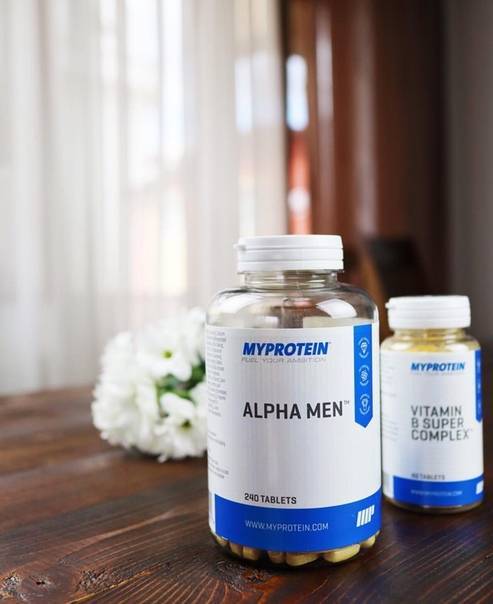 Myprotein, alpha men , 120 таб.