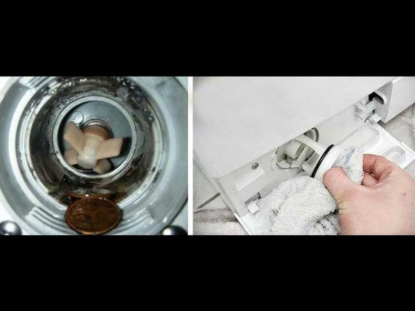 Как открыть и почистить фильтр в стиральной машине индезит